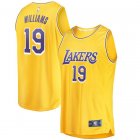Camiseta Johnathan Williams 19 Los Angeles Lakers Icon Edition Amarillo Hombre